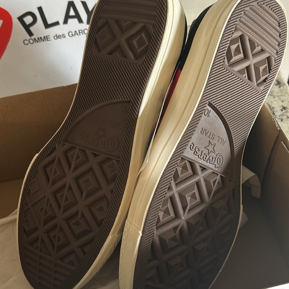 Authentic Converse X Comme des Garcons - Picture 3 of 6